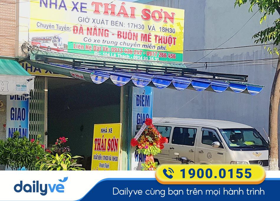 Văn phòng nhà xe Thái Sơn tại Đà Nẵng