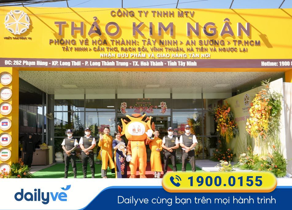 Văn phòng nhà xe Thảo Kim Ngân tại Tây Ninh