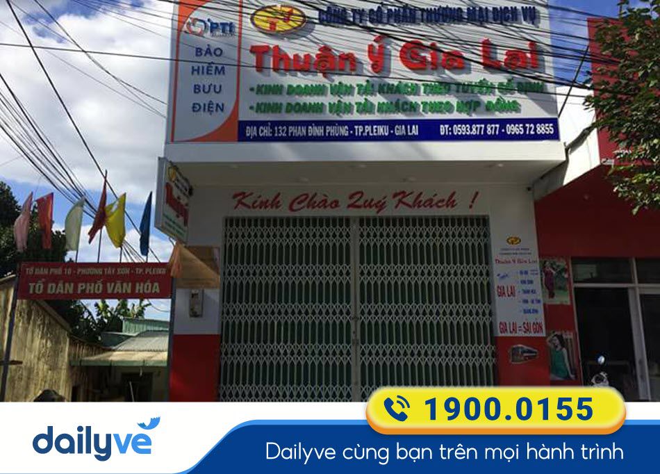 Văn phòng xe Thuận Ý Gia Lai