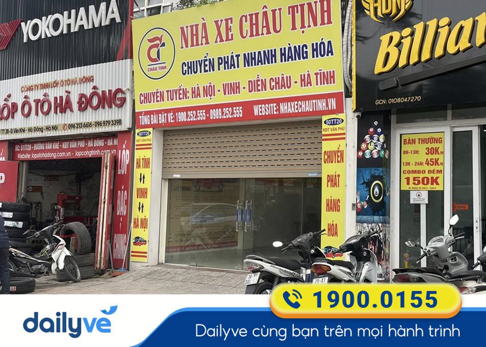 Văn phòng nhà xe Châu Tịnh tại Hà Nội