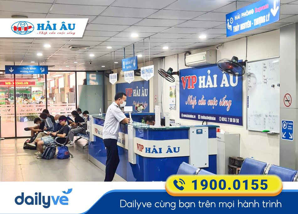 Địa chỉ phòng vé của xe Hải Âu Hải Phòng