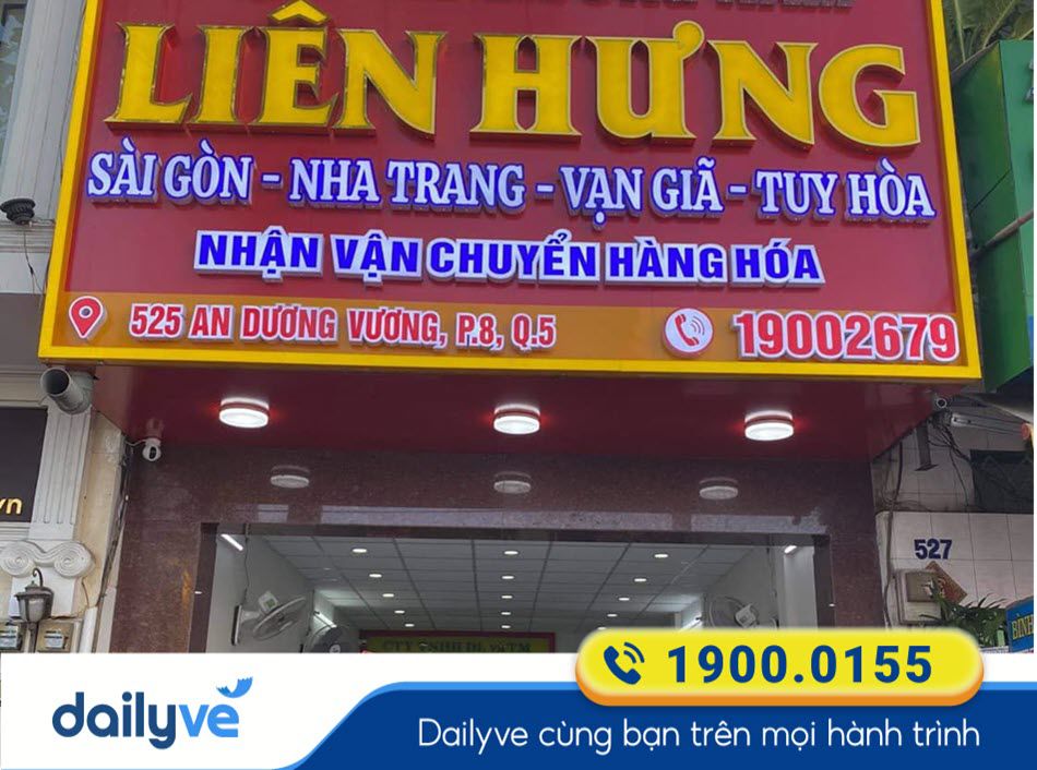 Địa chỉ phòng vé xe Liên Hưng Sài Gòn