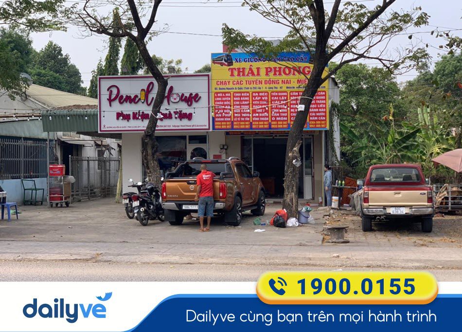 Địa chỉ văn phòng của xe Thái Phong Biên Hòa - Đồng Nai