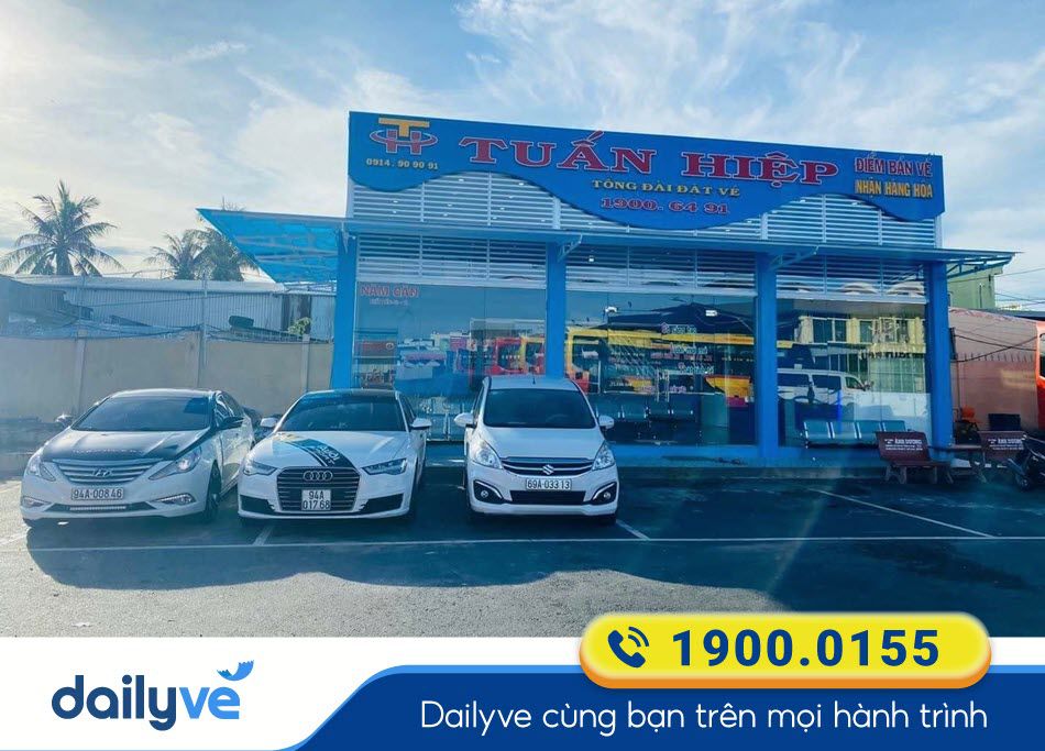 Địa chỉ văn phòng vé của nhà xe Tuấn Hiệp Cà Mau