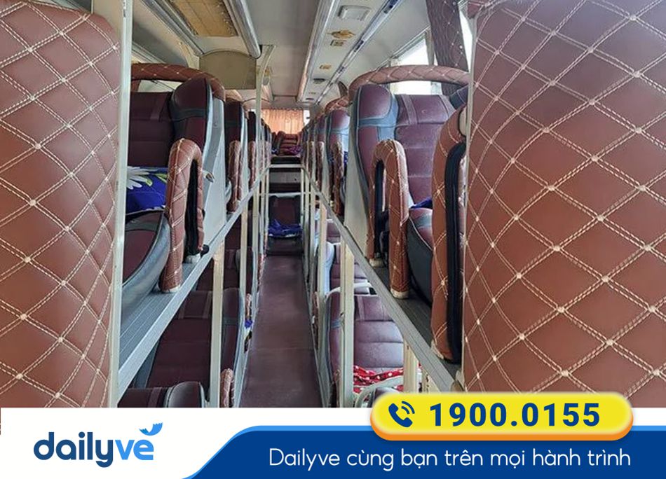 Dòng xe giường nằm 40 chỗ của nhà xe Bảo Vân Đà Lạt