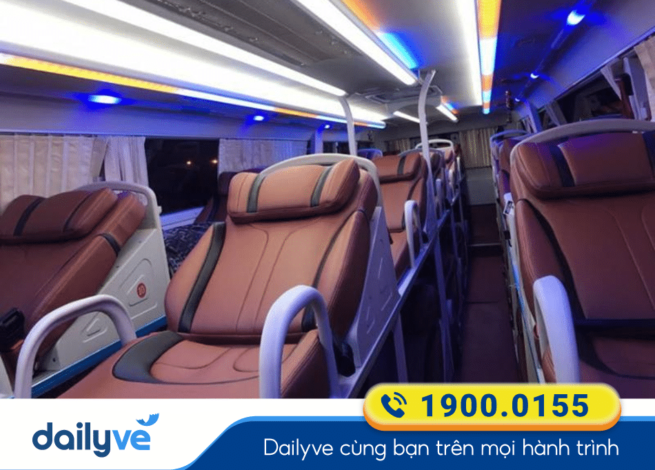 Xe giường nằm 40 chỗ đời mới của xe Đông Hưng đi Sài Gòn