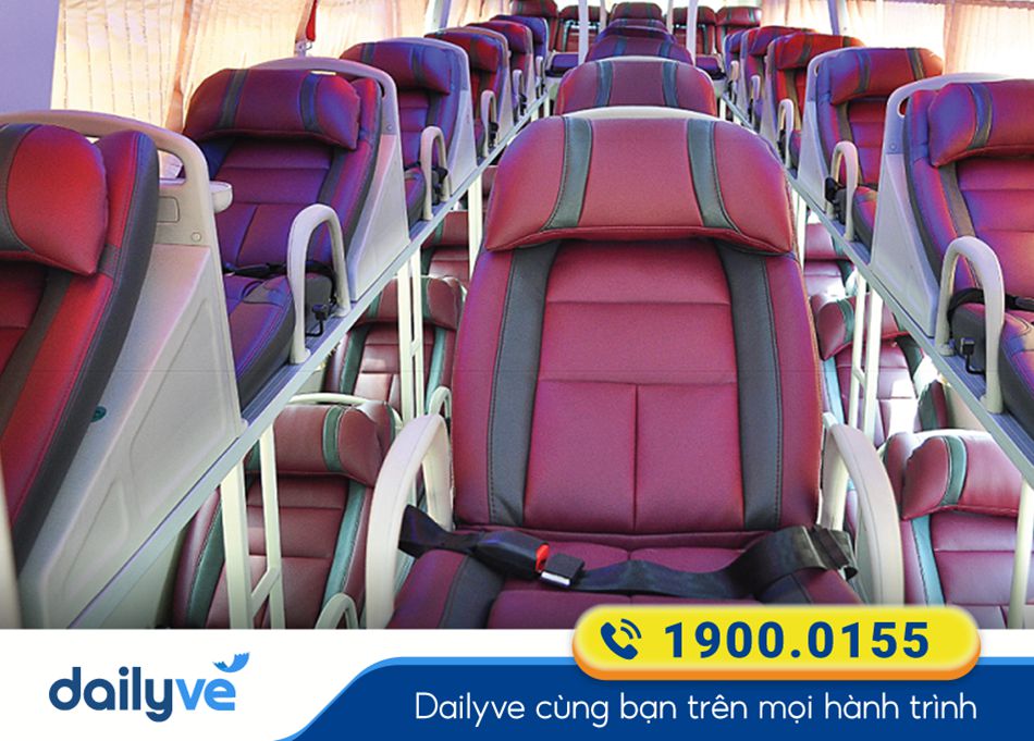 Xe giường nằm 40 chỗ của nhà xe Hải Hà Đồng Hới