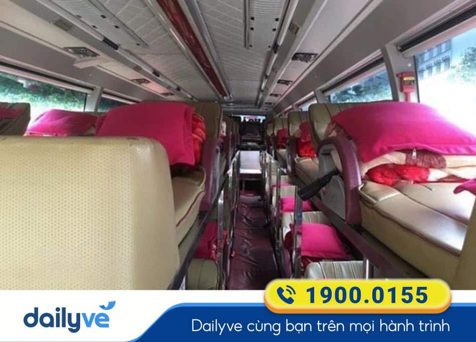 Dòng xe giường nằm 45 chỗ của nhà xe Hoàng Anh Lai Châu