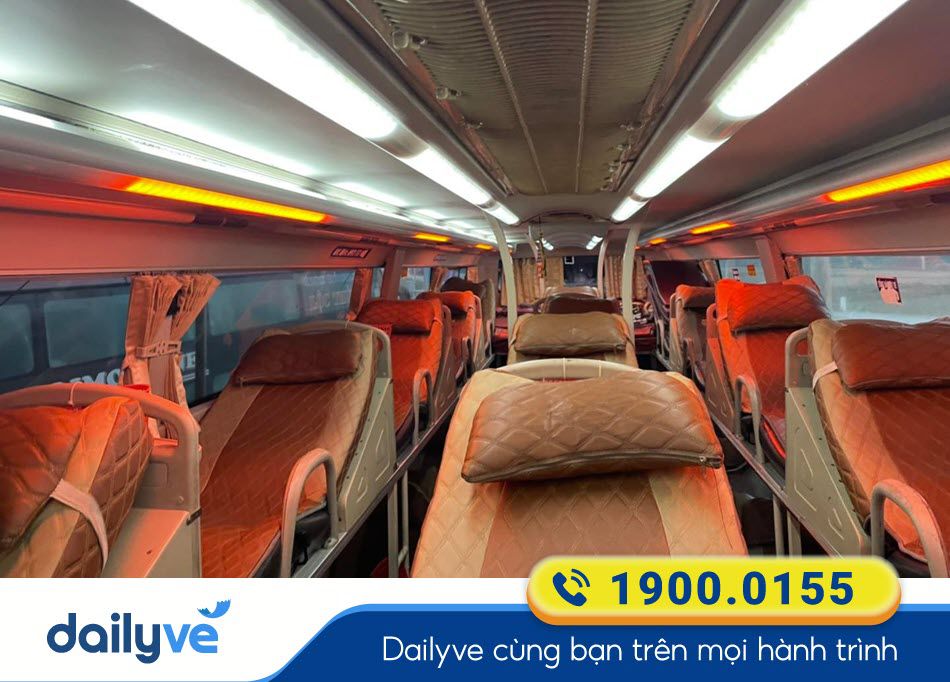 Dòng xe giường nằm 40 chỗ của nhà xe Lộc Thủy Nghệ An
