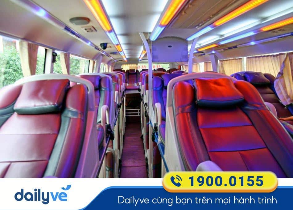 Dòng xe giường nằm 40 chỗ của xe Phương Huy