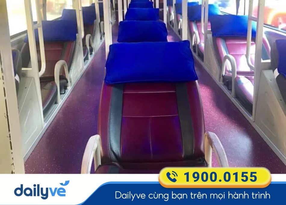 Dòng xe 40 giường của nhà xe Thu Đức đi Đắk Nông