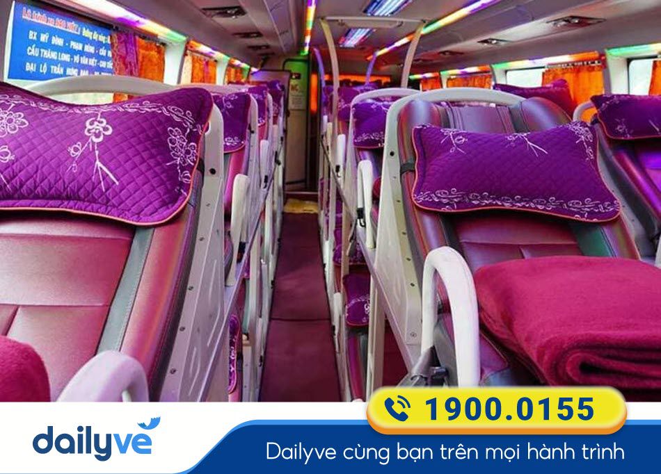 Dòng xe giường nằm 40 chỗ của xe Trường Sơn Thái Nguyên