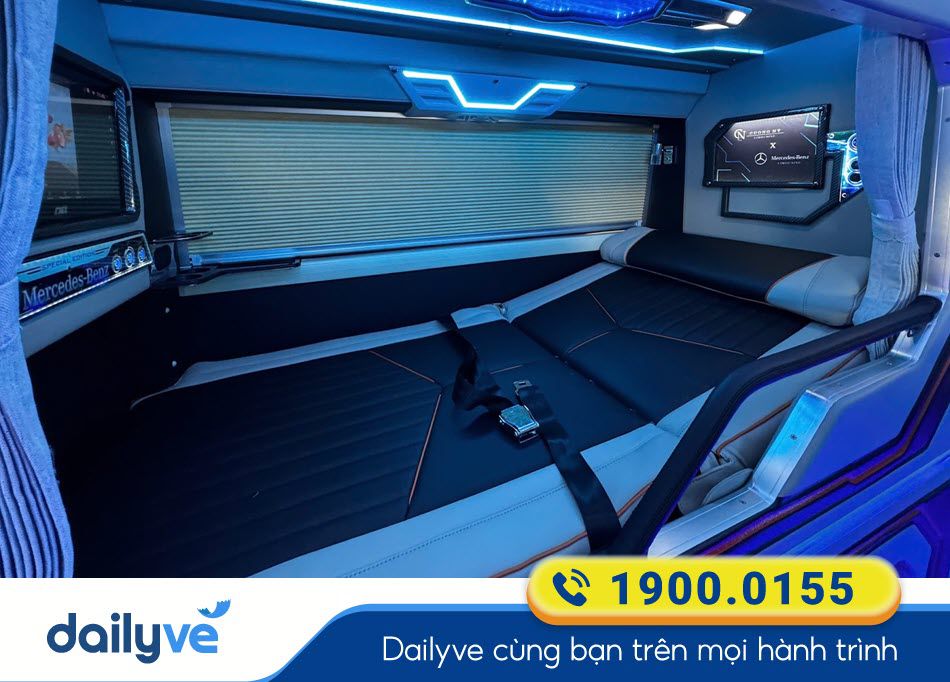 Dòng xe Limousine 22 phòng Vip của nhà xe Cường Limousine