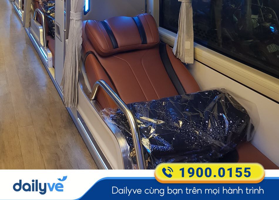 Tiện nghi xe Limousine 30 phòng của xe khách Châu Tịnh