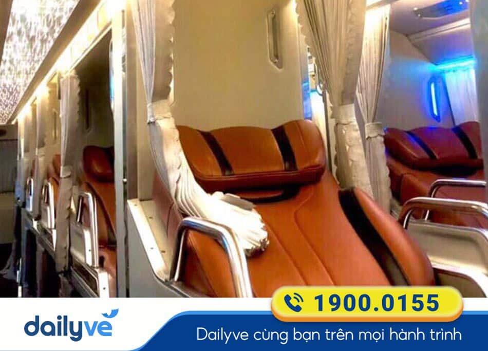 Xe Limousine 34 phòng của hãng xe khách Hạnh Cafe