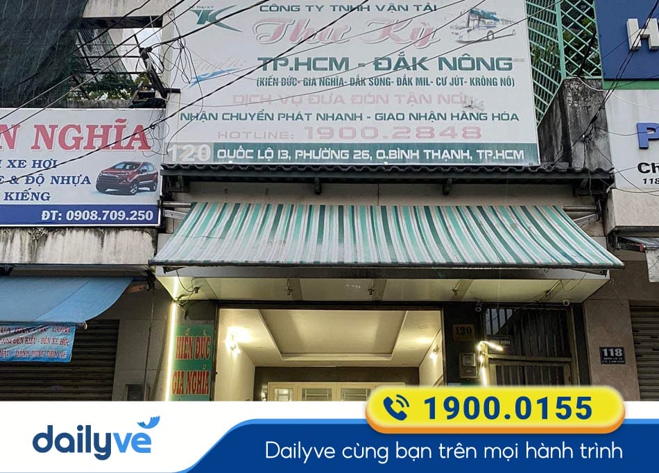 Địa chỉ chành xe Minh An Express tại Sài Gòn