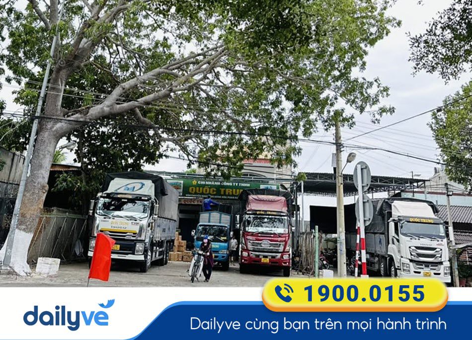 Địa chỉ chành xe Quốc Trung tại Phan Rang - Ninh Thuận