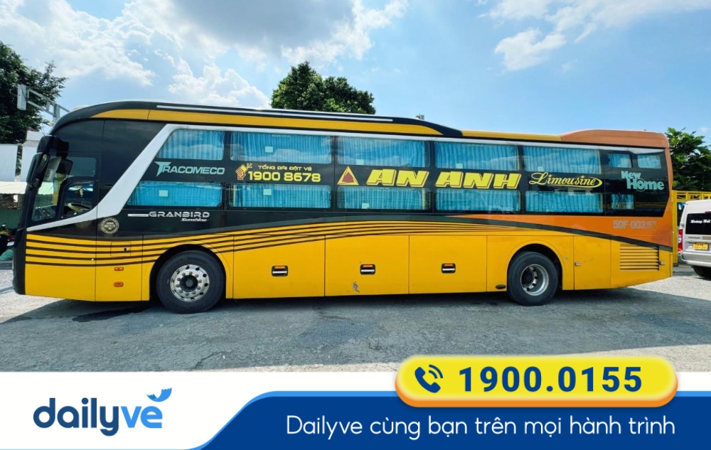 Nhà xe An Anh Limousine tuyến Bình Thuận đi Sài Gòn