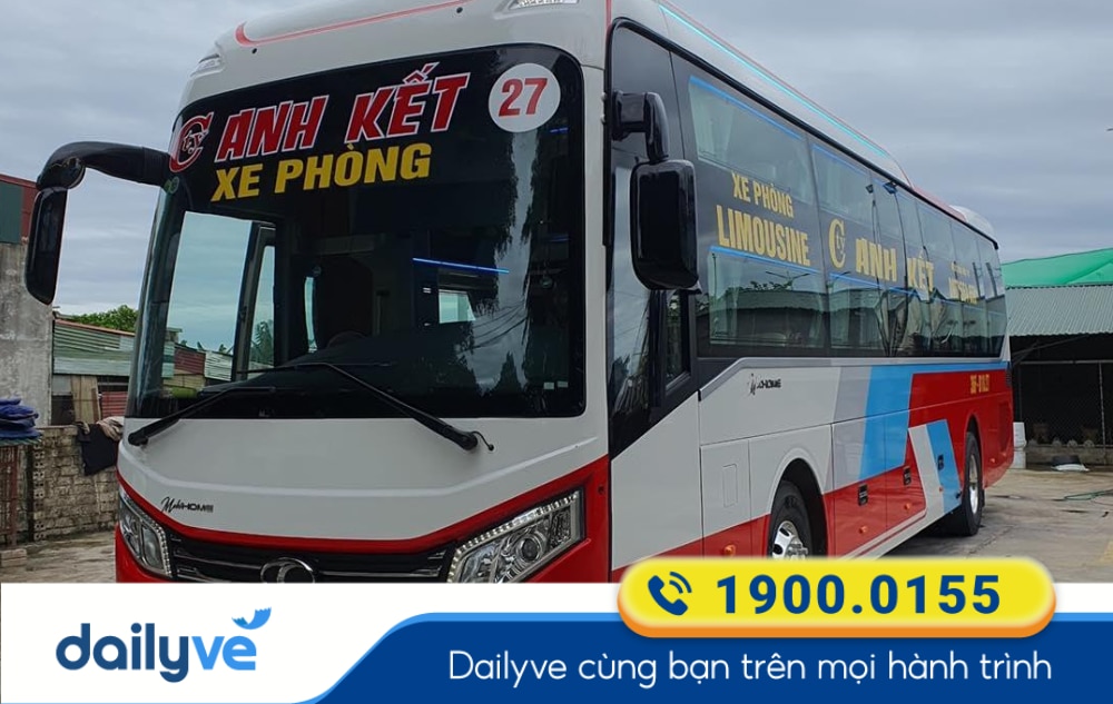 Nhà xe Anh Kết tuyến Đà Nẵng đi Quảng Trị