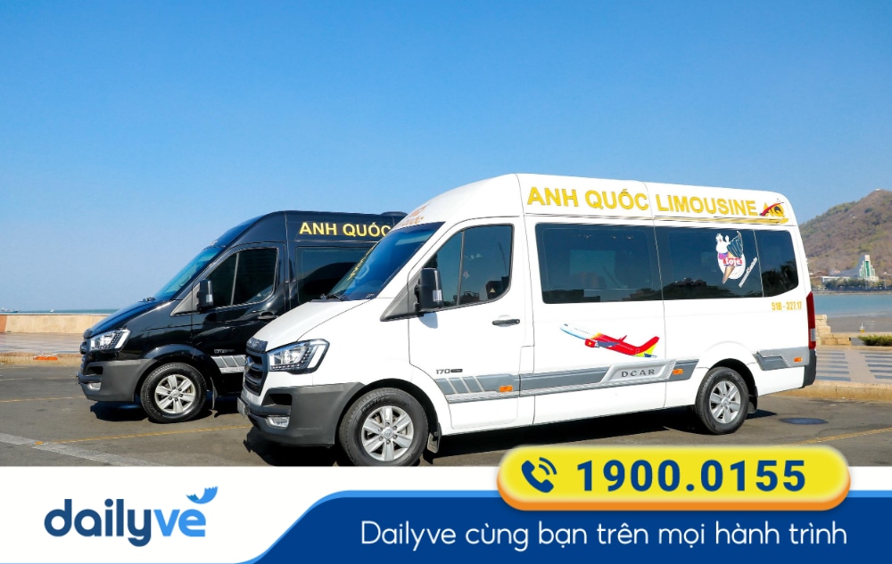 Nhà xe Anh Quốc Limousine tuyến Vũng Tàu Bà Rịa Vũng Tàu đi Sài Gòn
