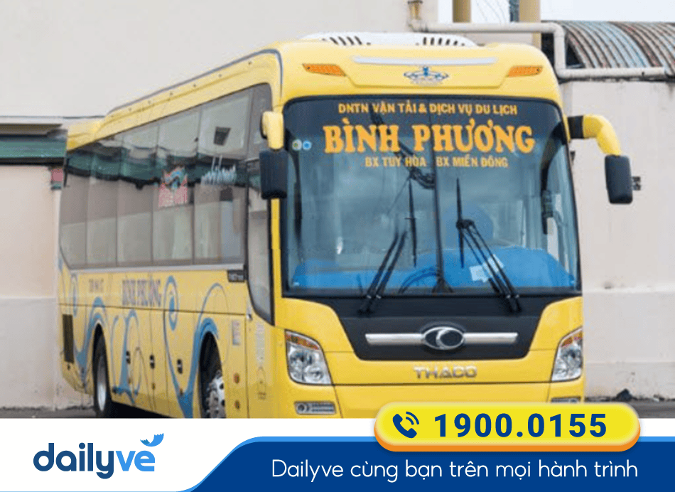 Nhà xe Bình Phương Tuy Hòa đi Sài Gòn