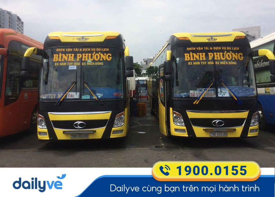 Nhà xe Bình Phương Sài Gòn đi Phú Yên