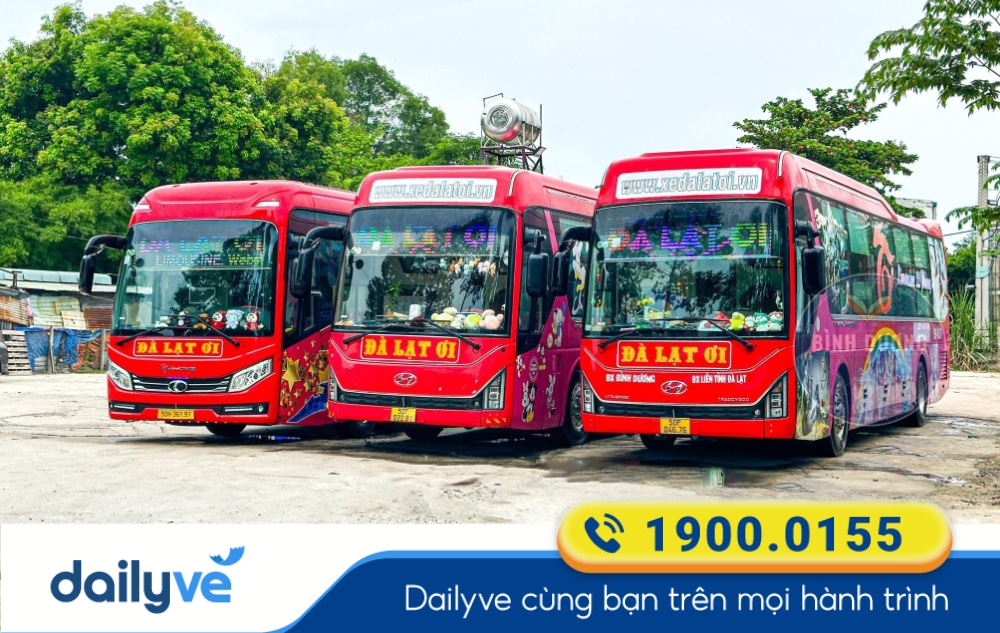 Nhà xe Đà Lạt Ơi tuyến Bảo Lộc đi Sài Gòn