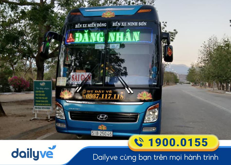 Nhà xe Đăng Nhân Ninh Thuận - Sài Gòn