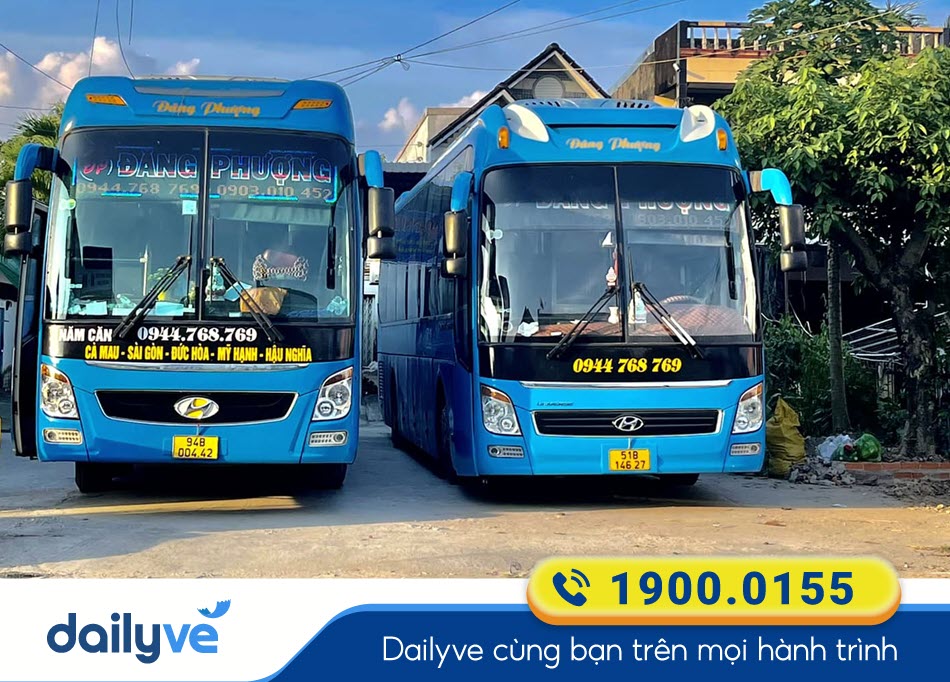Nhà xe Đăng Phượng Sài Gòn đi Cà Mau