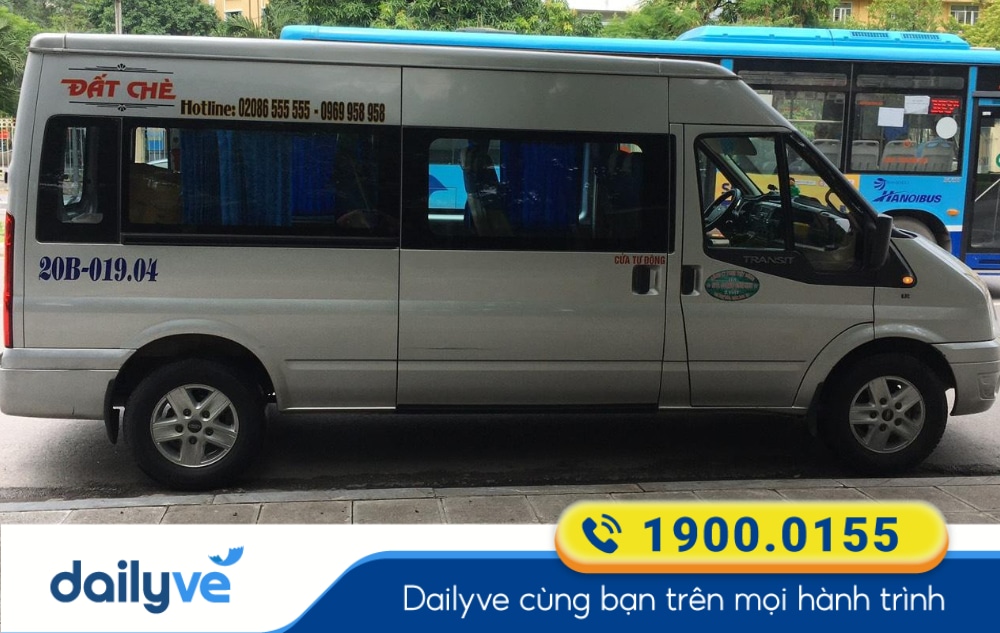 Nhà xe Đất Chè tuyến Hà Nội đi Thái Nguyên