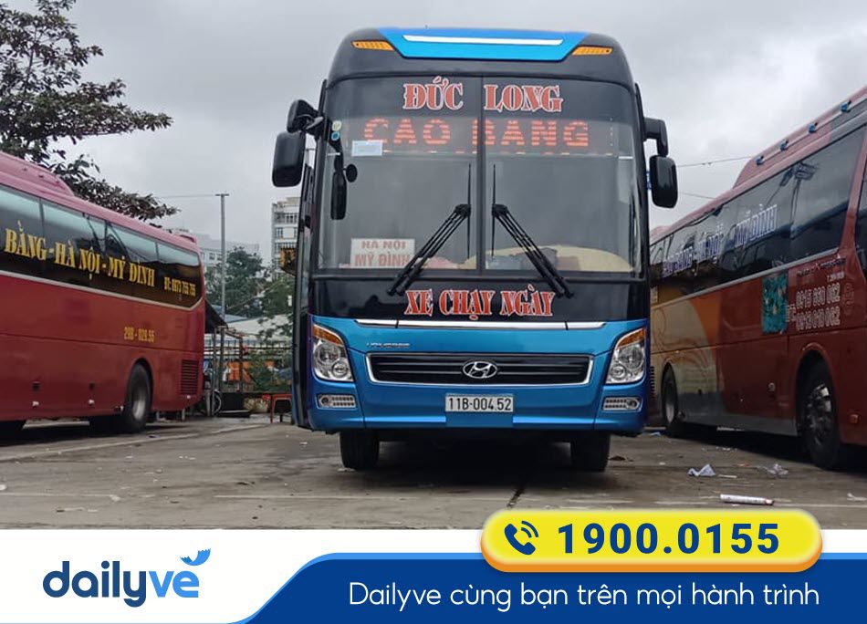 Nhà xe Đức Long Hà Nội đi Cao Bằng chất lượng cao