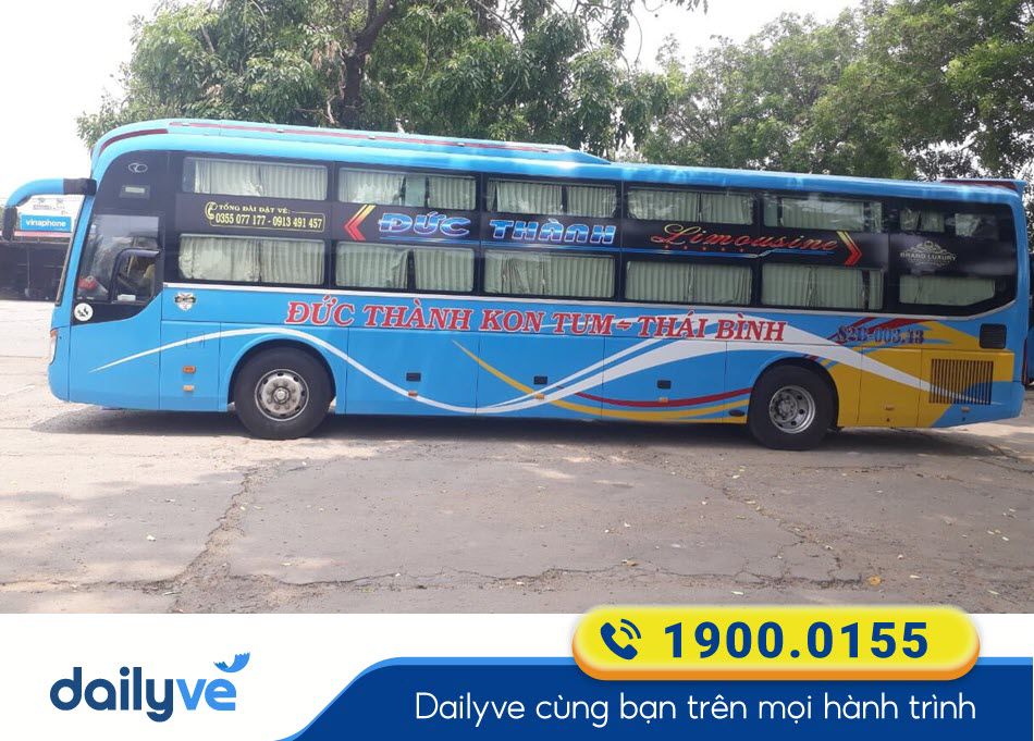 Nhà xe Đức Thành Kon Tum - Thái Bình