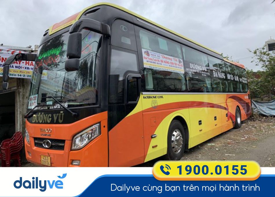Xe khách Dương Vũ Hải Phòng - Đà Nẵng