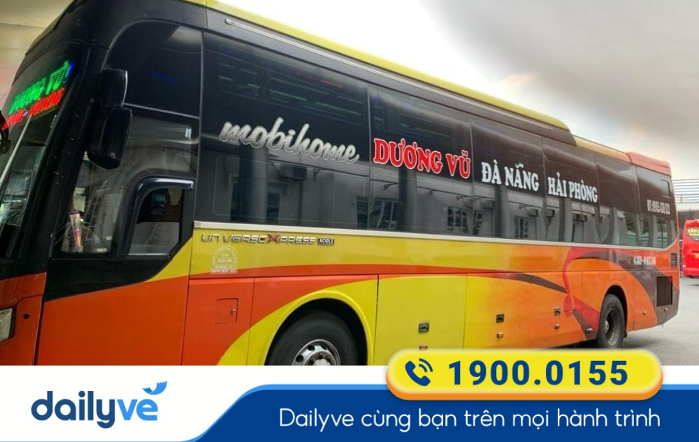 Nhà xe Dương Vũ tuyến Hải Phòng đi Nghệ An