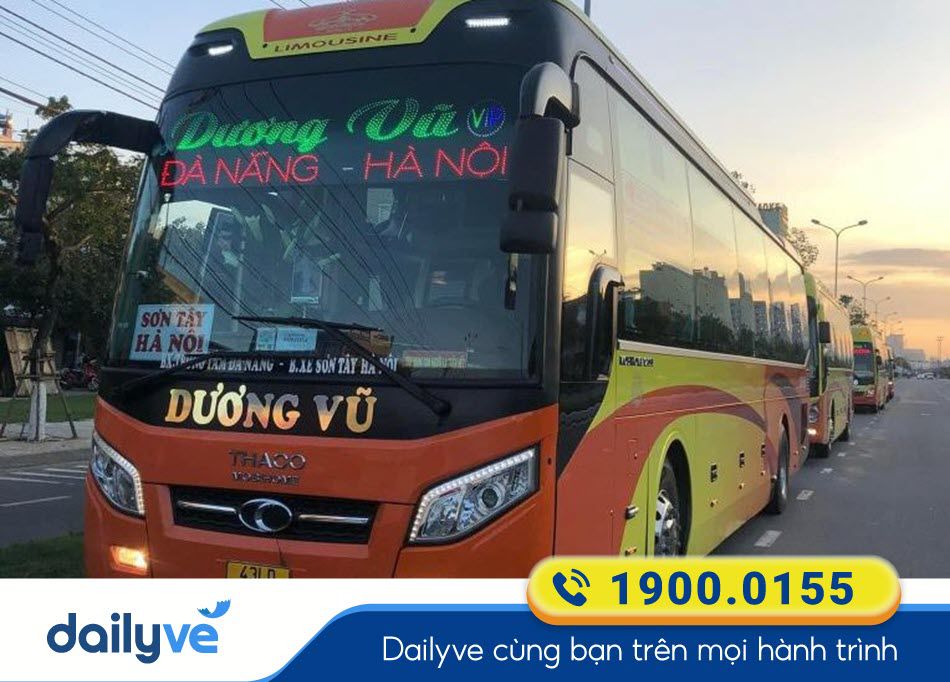 Nhà xe Dương Vũ Đà Nẵng đi Hải Phòng