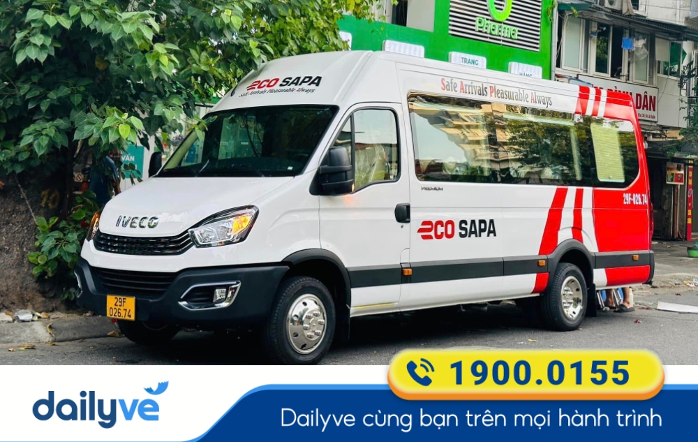Nhà xe Eco Sapa tuyến Hà Nội đi Lào Cai