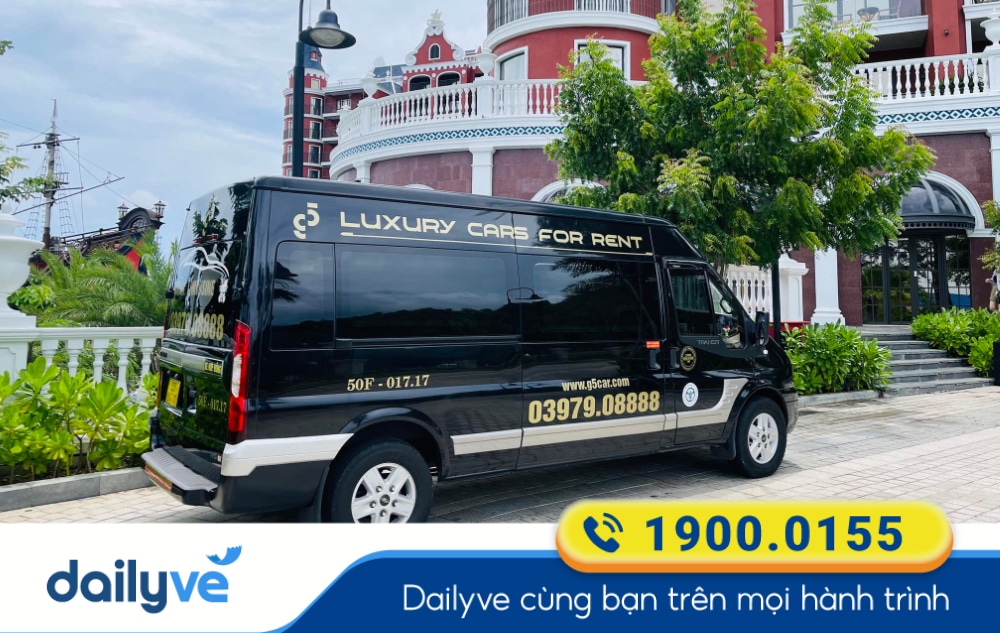 Nhà xe G5Car Limousine tuyến Bình Thuận đi Sài Gòn