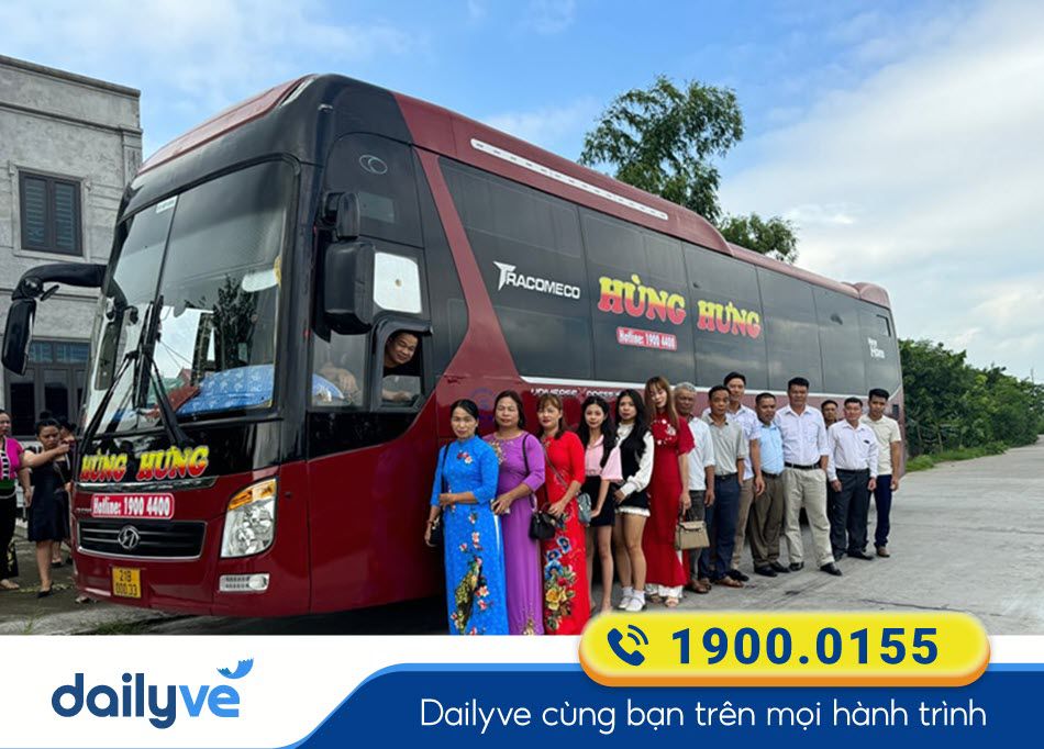 Nhà xe Hùng Hưng Yên Bái đi Hà Nội