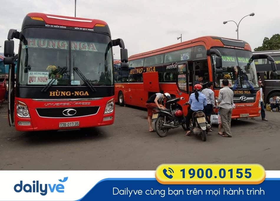 Nhà xe Hùng Nga Bình Định - Sài Gòn