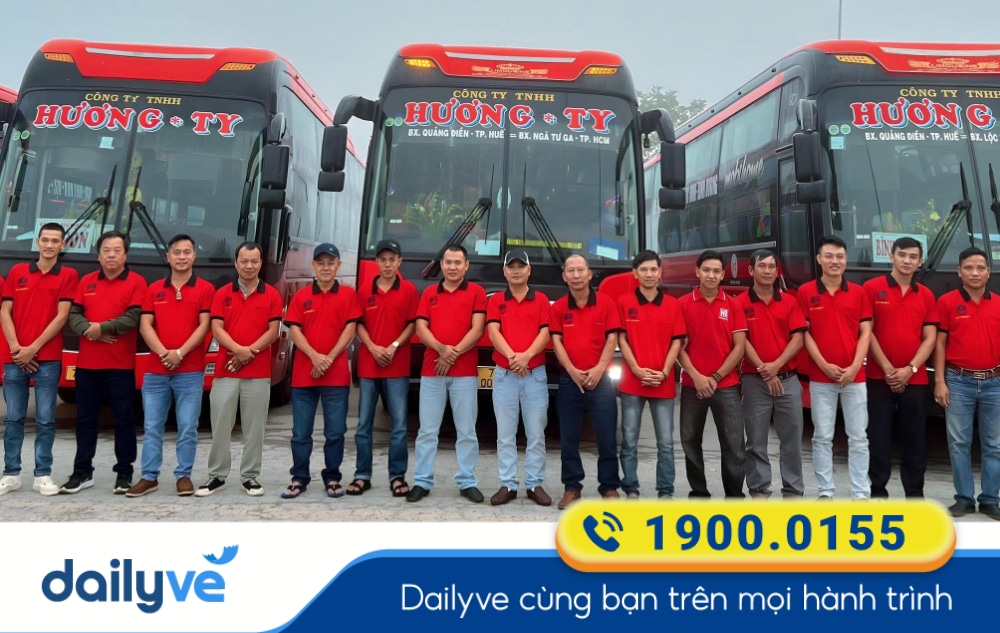 Nhà xe Hương Ty tuyến Huế Thừa Thiên Huế đi Sài Gòn