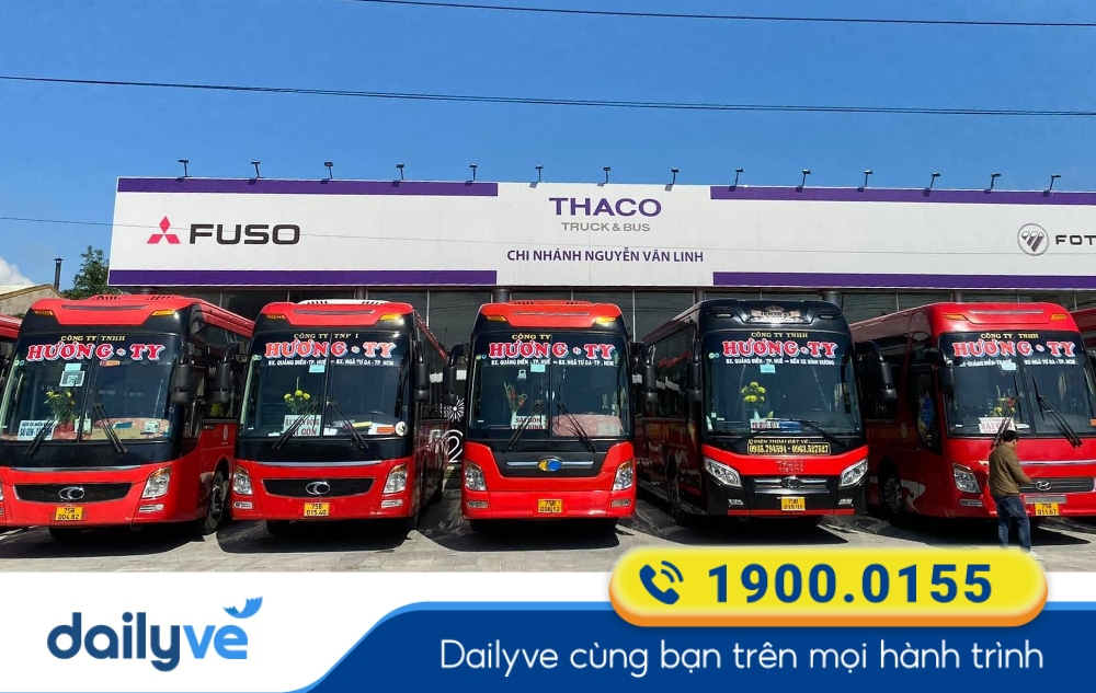Nhà xe Hương Ty tuyến Sài Gòn đi Huế Thừa Thiên Huế