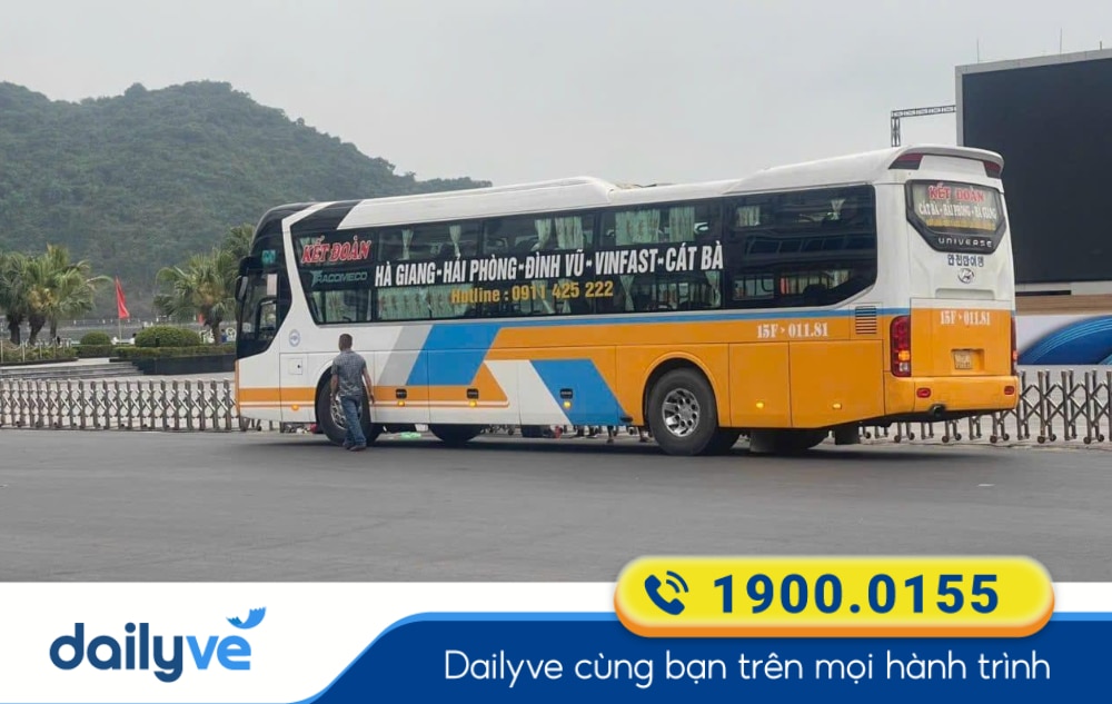 Nhà xe Kết Đoàn Cát Bà tuyến Hải Phòng đi Nghệ An