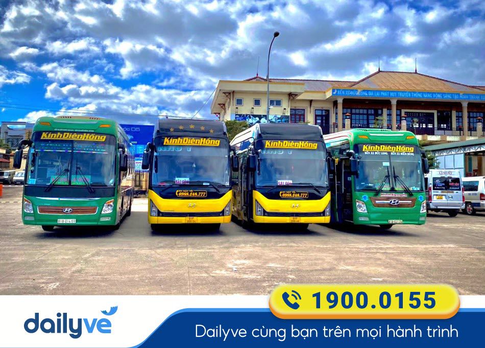 Nhà xe Kính Diên Hồng Sài Gòn - Gia Lai