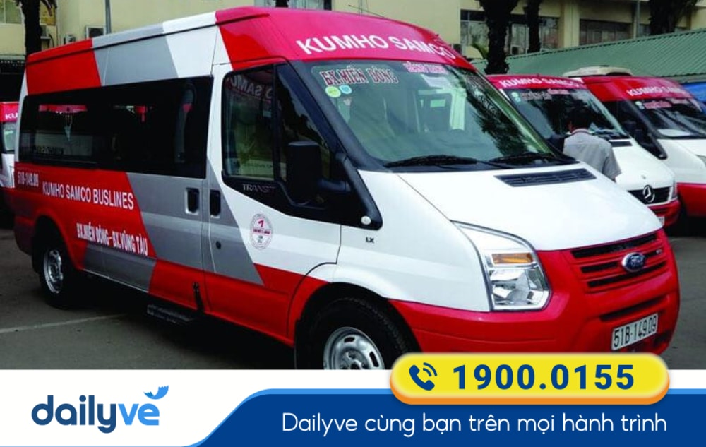 Nhà xe Kumho Samco Buslines tuyến Bà Rịa Vũng Tàu đi Sài Gòn