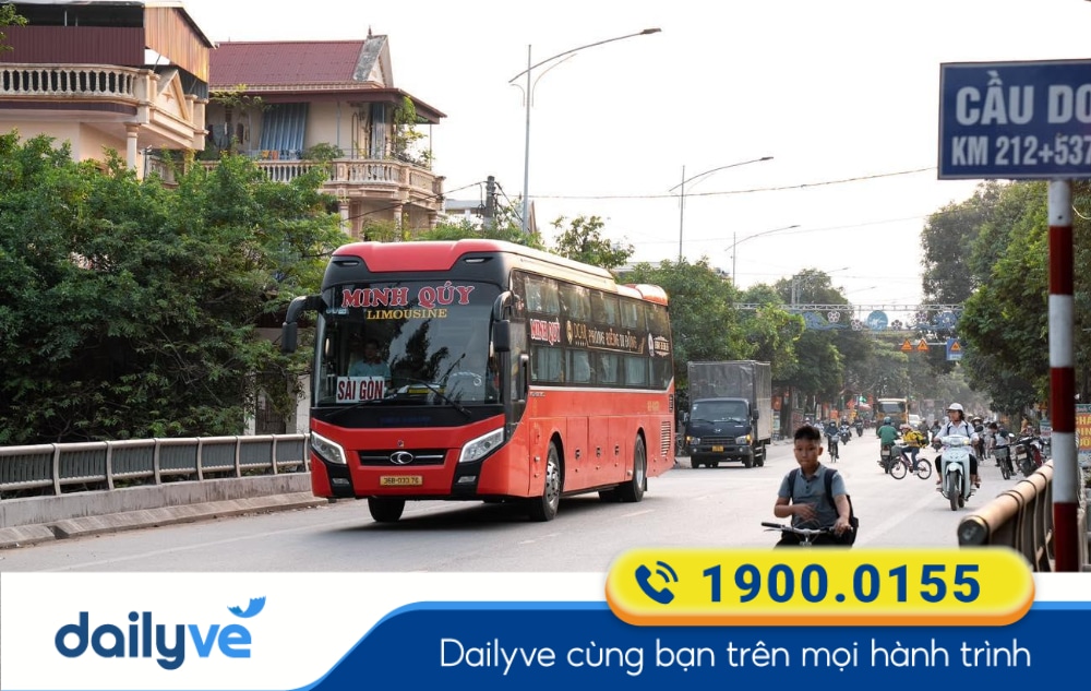Nhà xe Minh Quý tuyến Bình Dương đi Thanh Hóa
