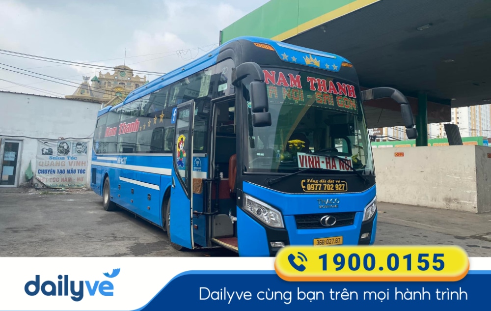 Nhà xe Nam Thanh tuyến Sài Gòn đi Thanh Hóa