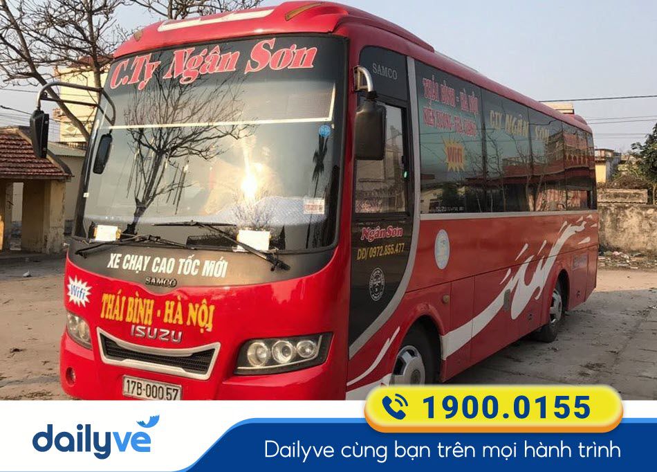 Nhà xe Ngân Sơn Thái Bình - Hà Nội