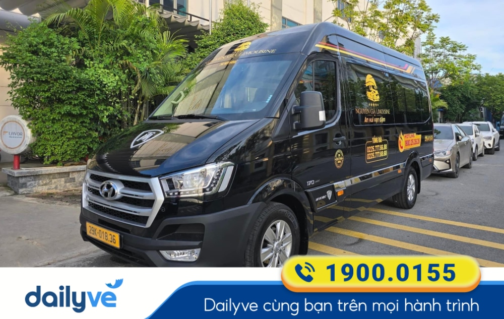 Nhà xe Nguyễn Gia Limousine tuyến Hải Phòng đi Hà Nội