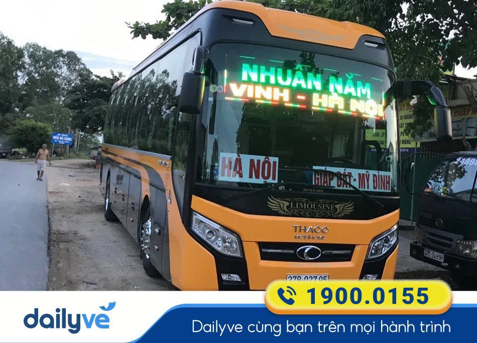 Nhà xe Nhuận Năm Nghệ An đi Phú Thọ