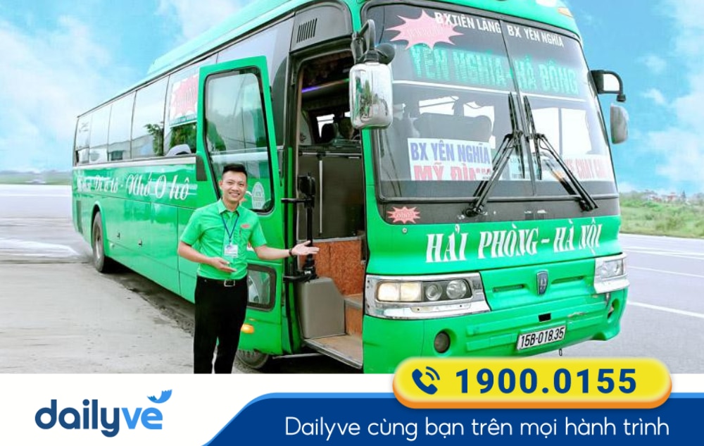 Nhà xe Ô Hô tuyến Hải Phòng đi Hà Nội